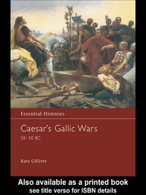 cover image of Caesar's Gallic Wars 58-50 BC